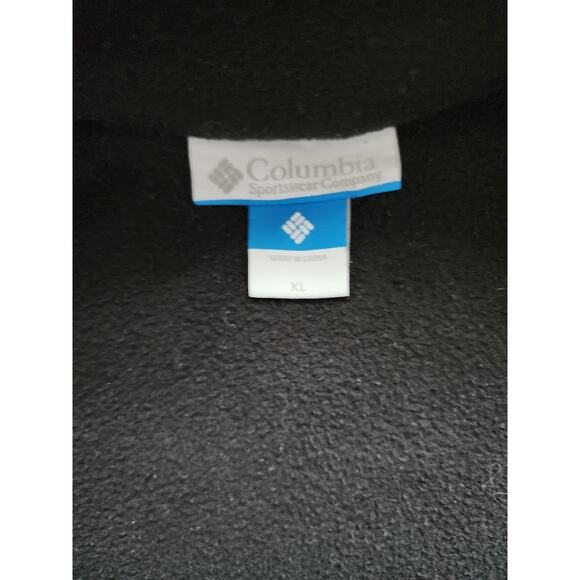 Columbia Classic Lightweight Fleece Jacket Black Size XL - Picture 3 of 5
